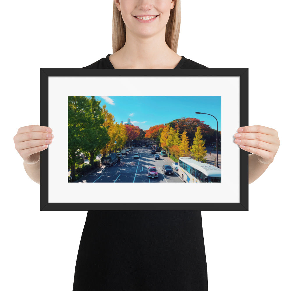 Framed poster - Tokyo Autumn Colors